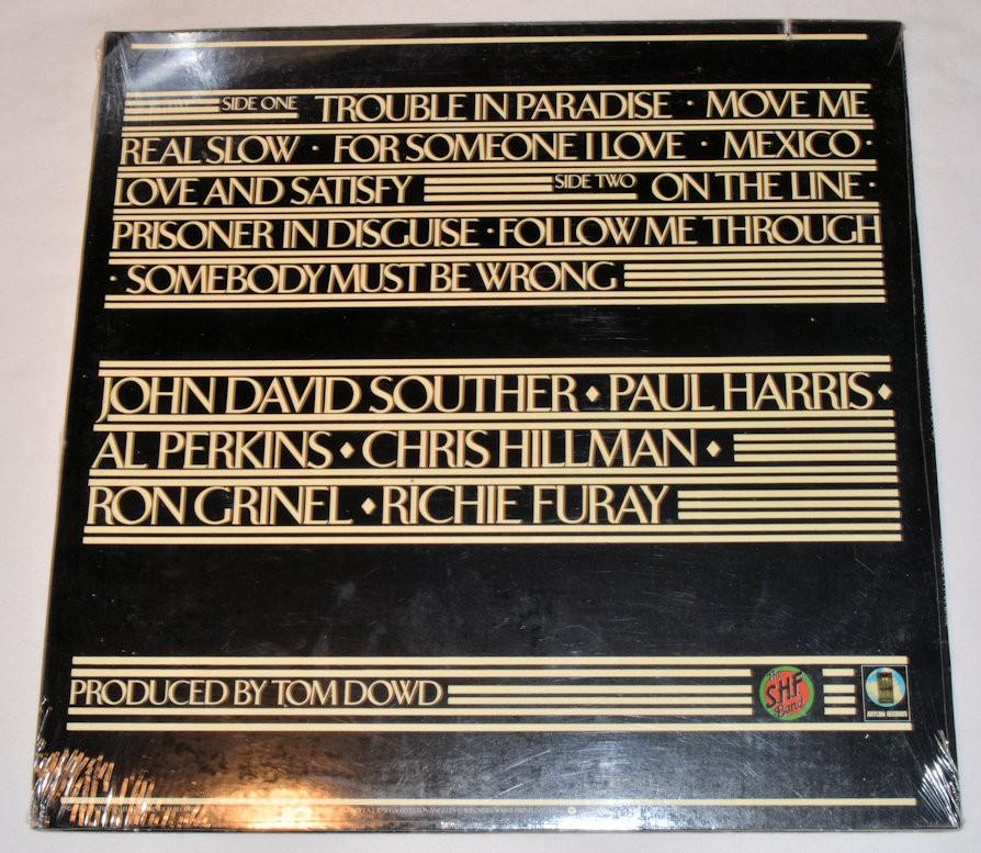 Souther, Hillman, Furay Band - Trouble In Paradise