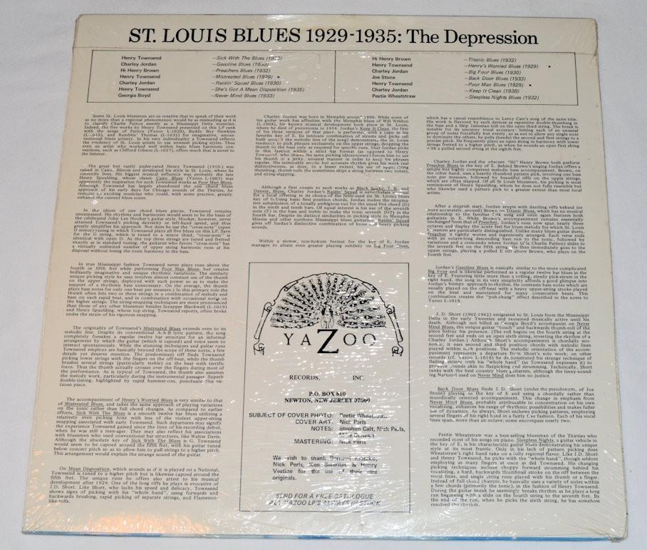 Various - St Louis Blues The Depression