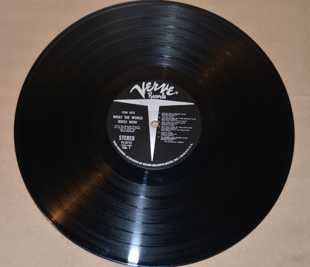 Getz, Stan - What The World Needs Now