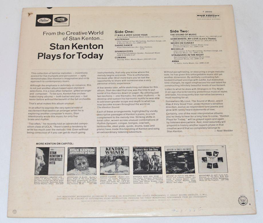 Kenton, Stan - Plays For Today