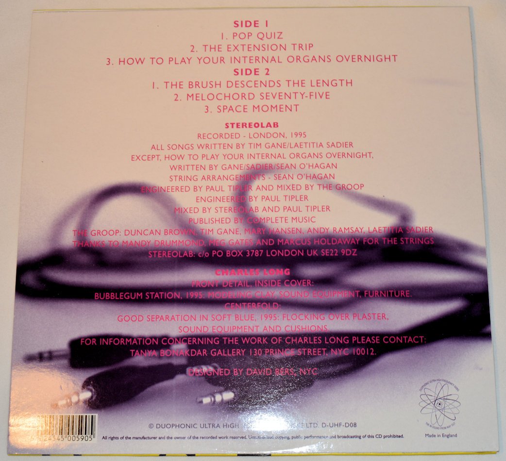 Stereolab - Music For The Amorphous Body Study Center