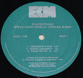 Kuhn, Steve - Playground