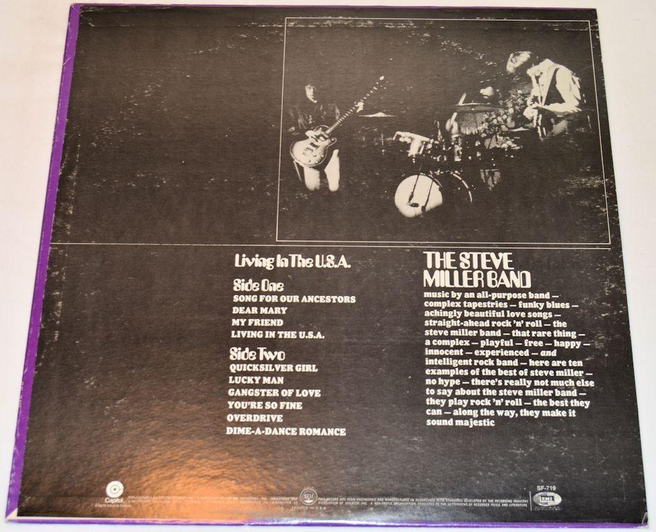 Miller, Steve - Living In The USA