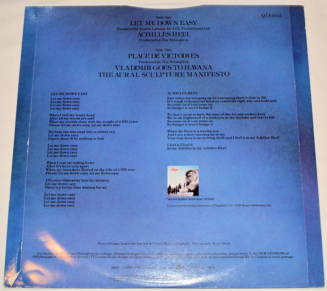 Stranglers - Let Me Down Easy