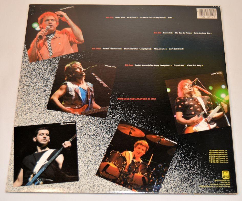 Styx - Caught In The Act - Live