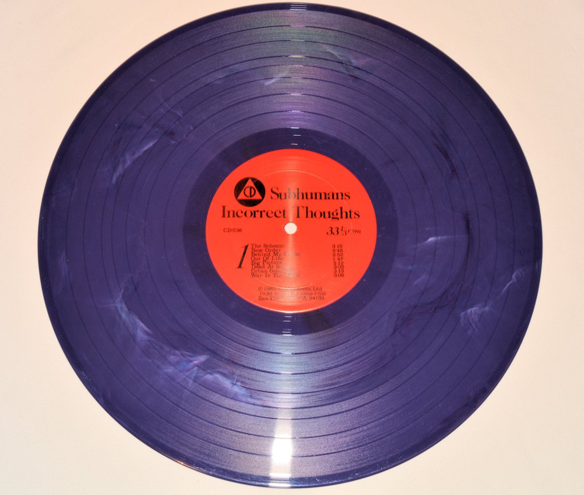 Subhumans, The - Incorrect Thoughts