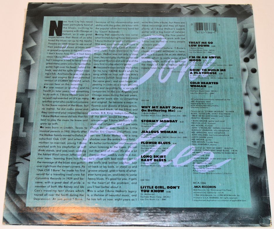 Walker, T-Bone - Dirty Mistreater