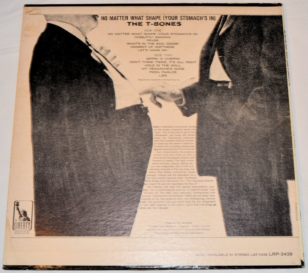 T-Bones, The - No Matter What Shape (Your Stomach's In)