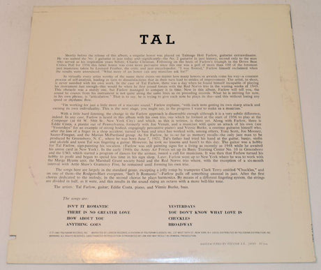 Farlow, Tal - Tal