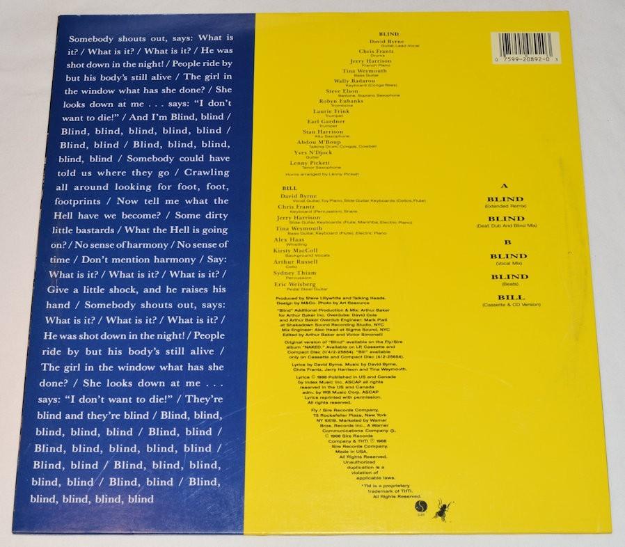 Talking Heads - Blind