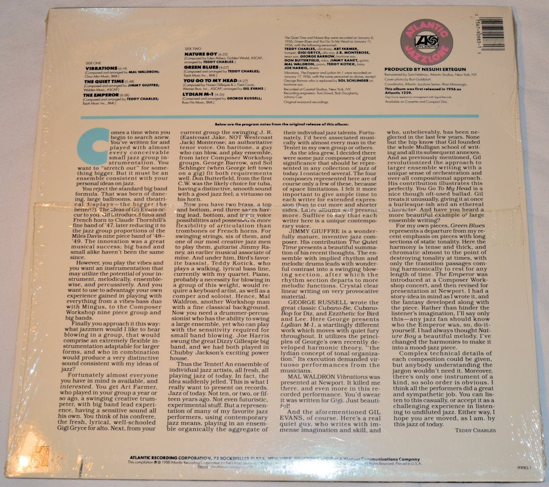 Charles, Teddy - Teddy Charles Tentet