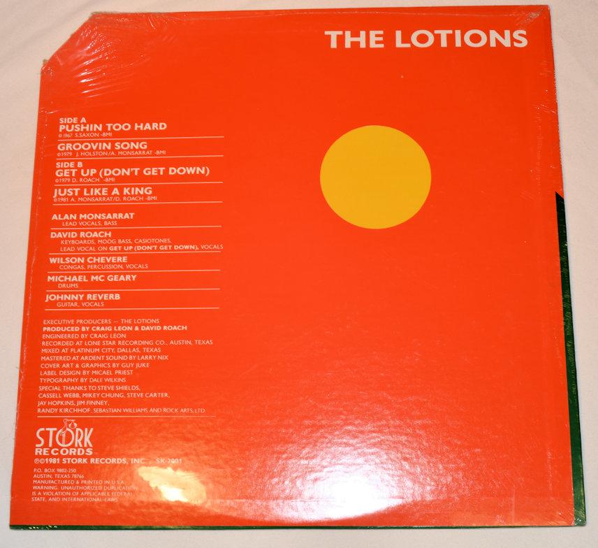 Lotions, The - The Lotions