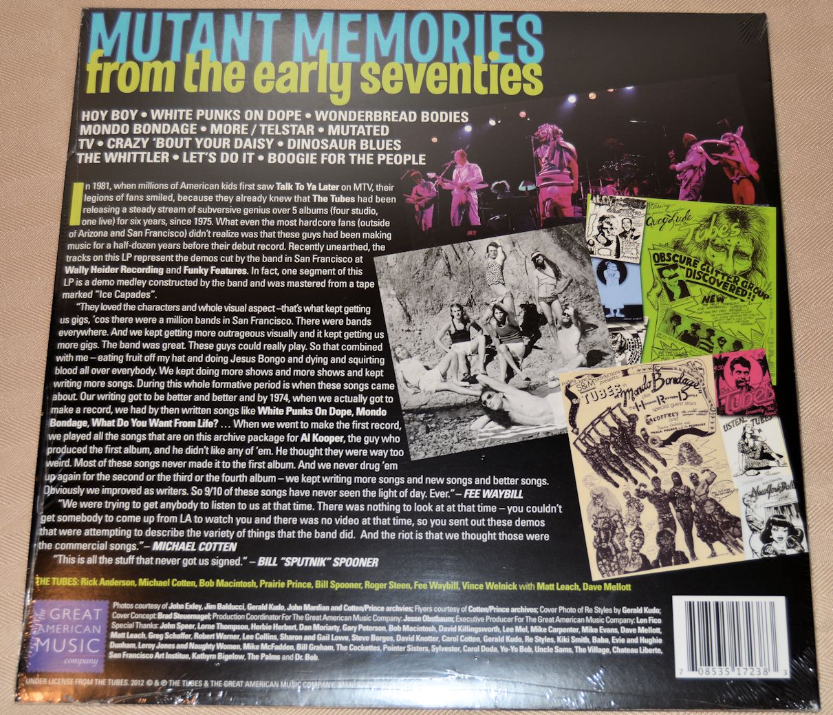 Tubes, The - Mondo Birthmark