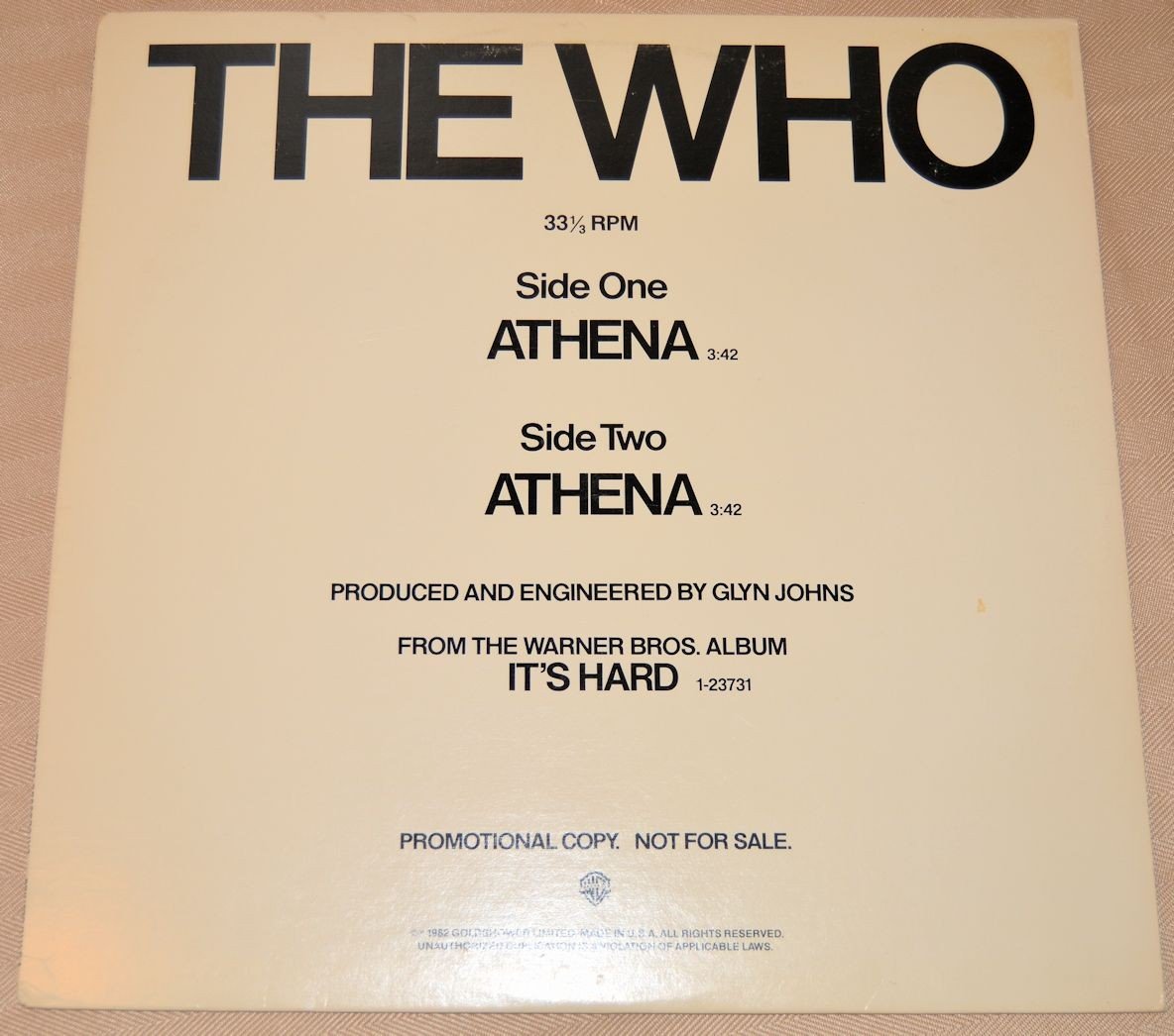Who, The - Athena