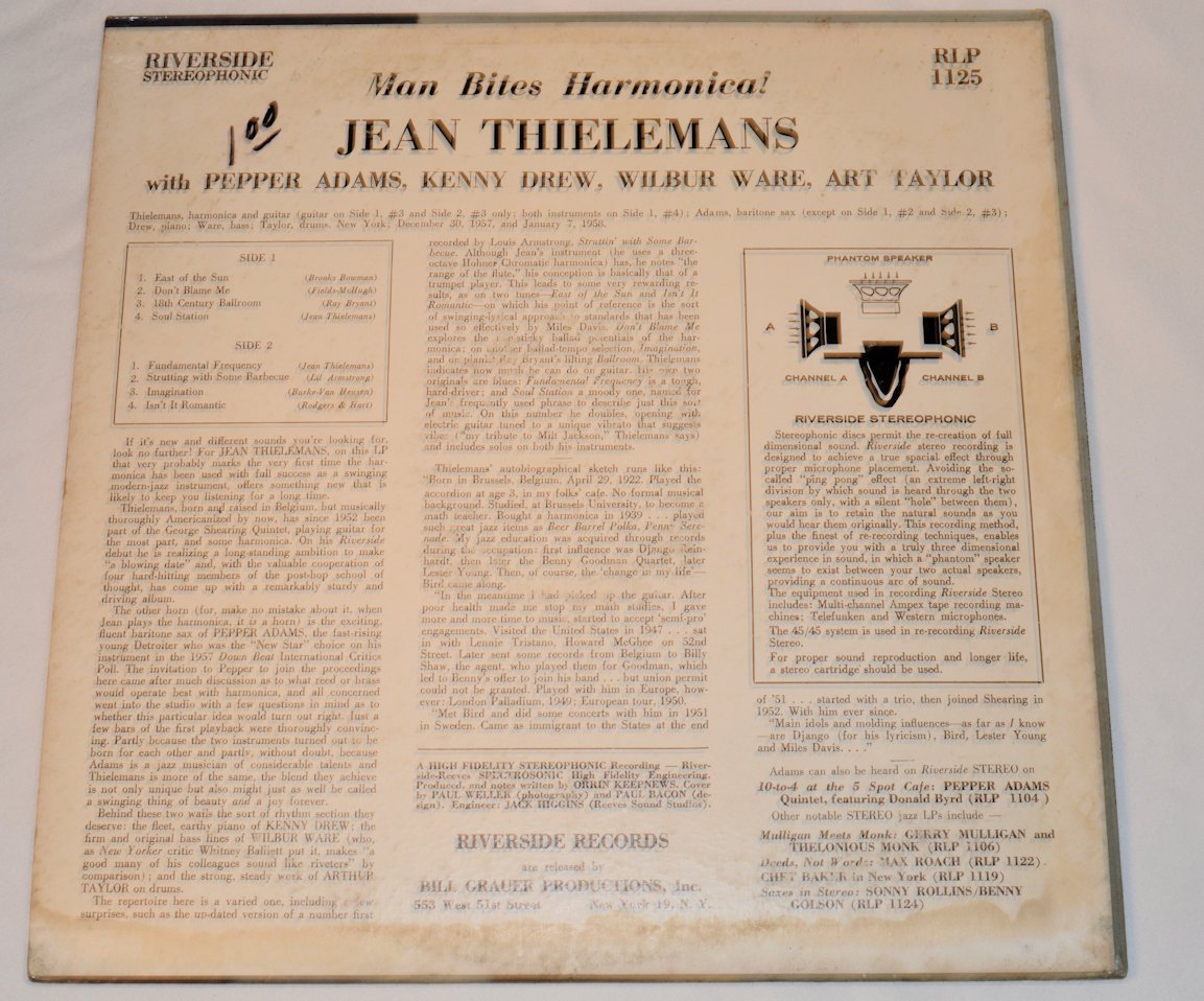 Thielemans, Jean - Man Bites Harmonica!
