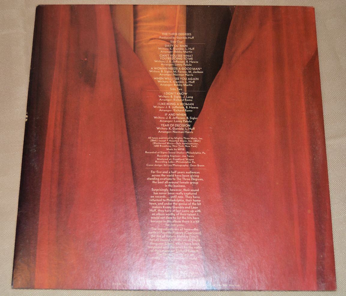 Three Degrees, The - The Three Degrees