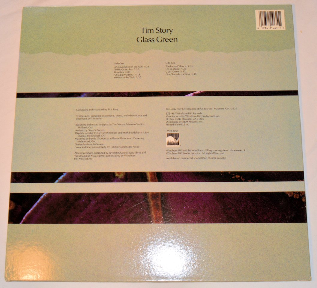 Story, Tim - Glass Green