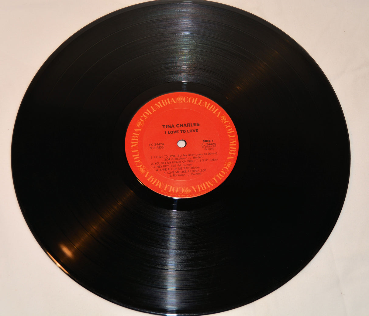 Charles, Tina - I Love To Love