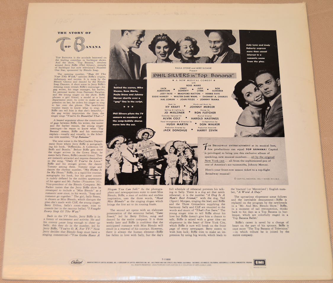Top Banana - Original Broadway