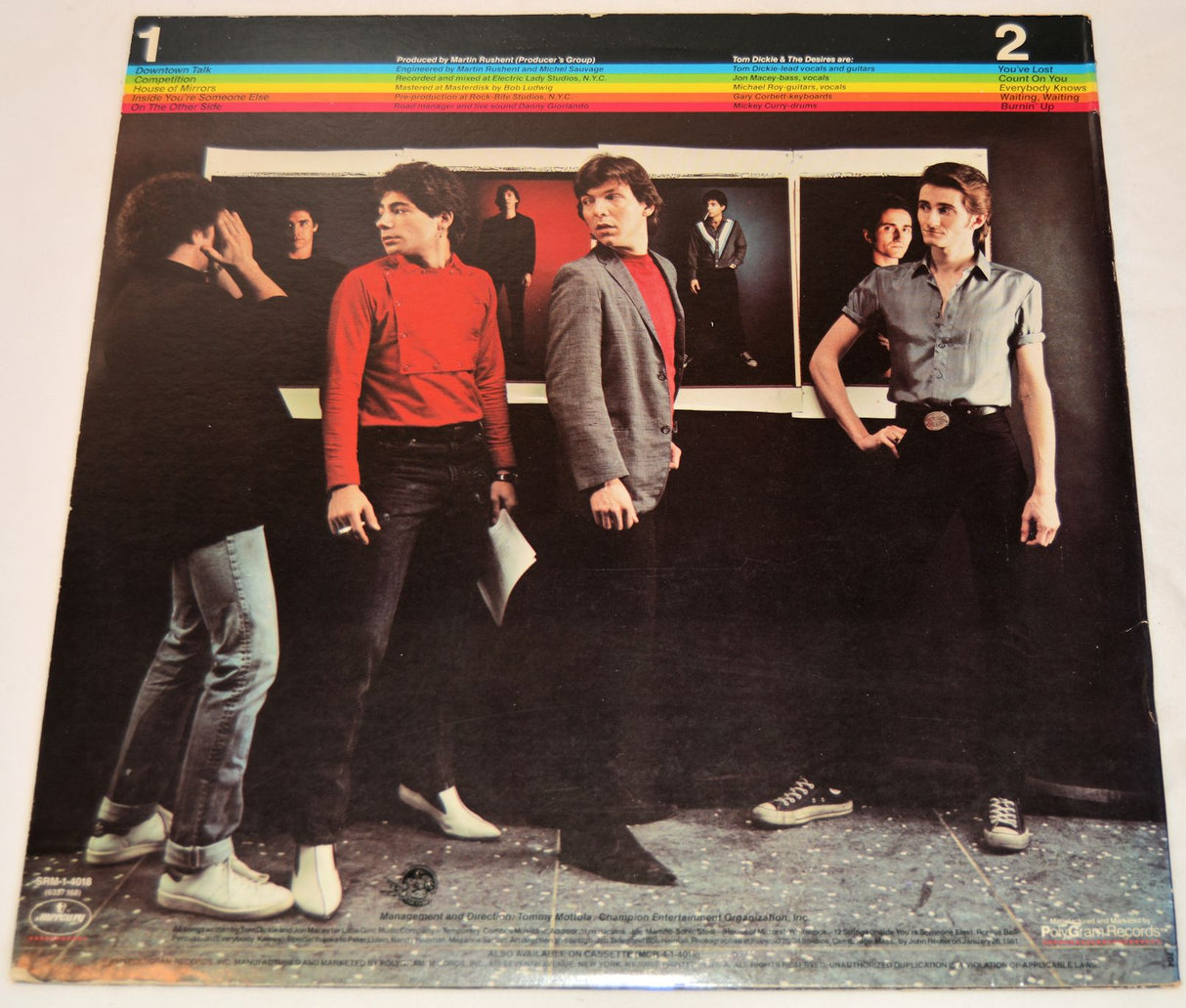 Dickie, Tom - Competition