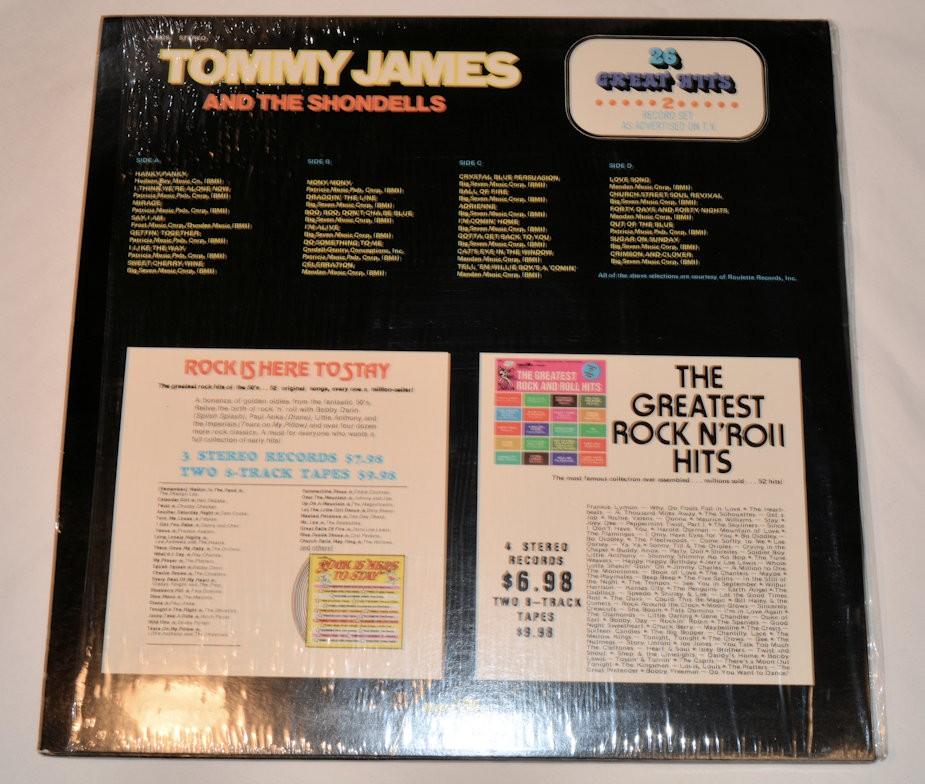 James, Tommy & Shondells - 20 Greatest Hits
