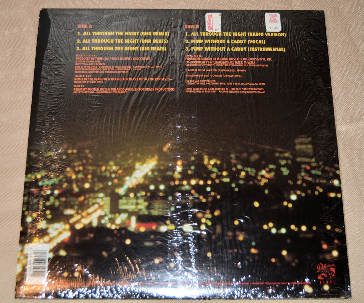 Tone Loc - All Through The Night