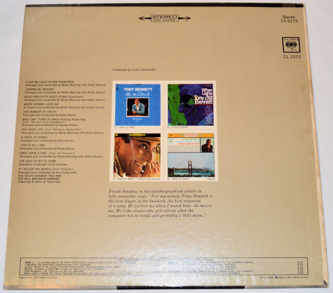 Bennet, Tony - Greatest Hits Vol III