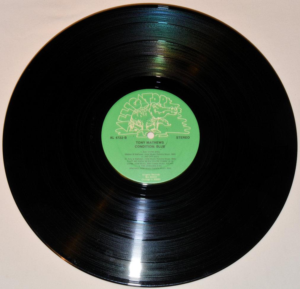 Mathews, Tony - Condition: Blue