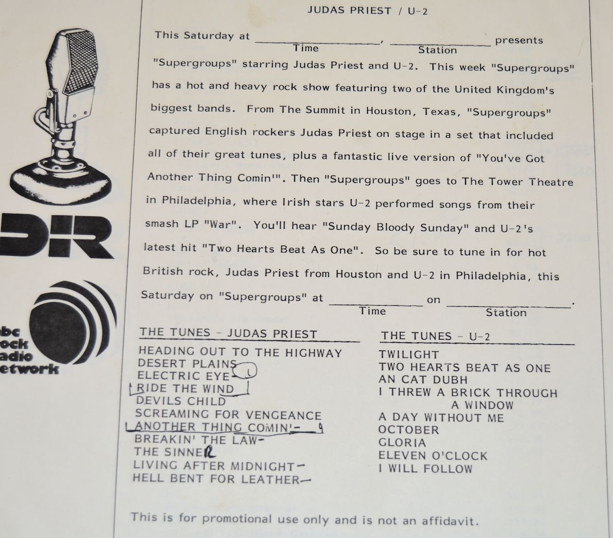 Judas Priest / U2 - Supergroups