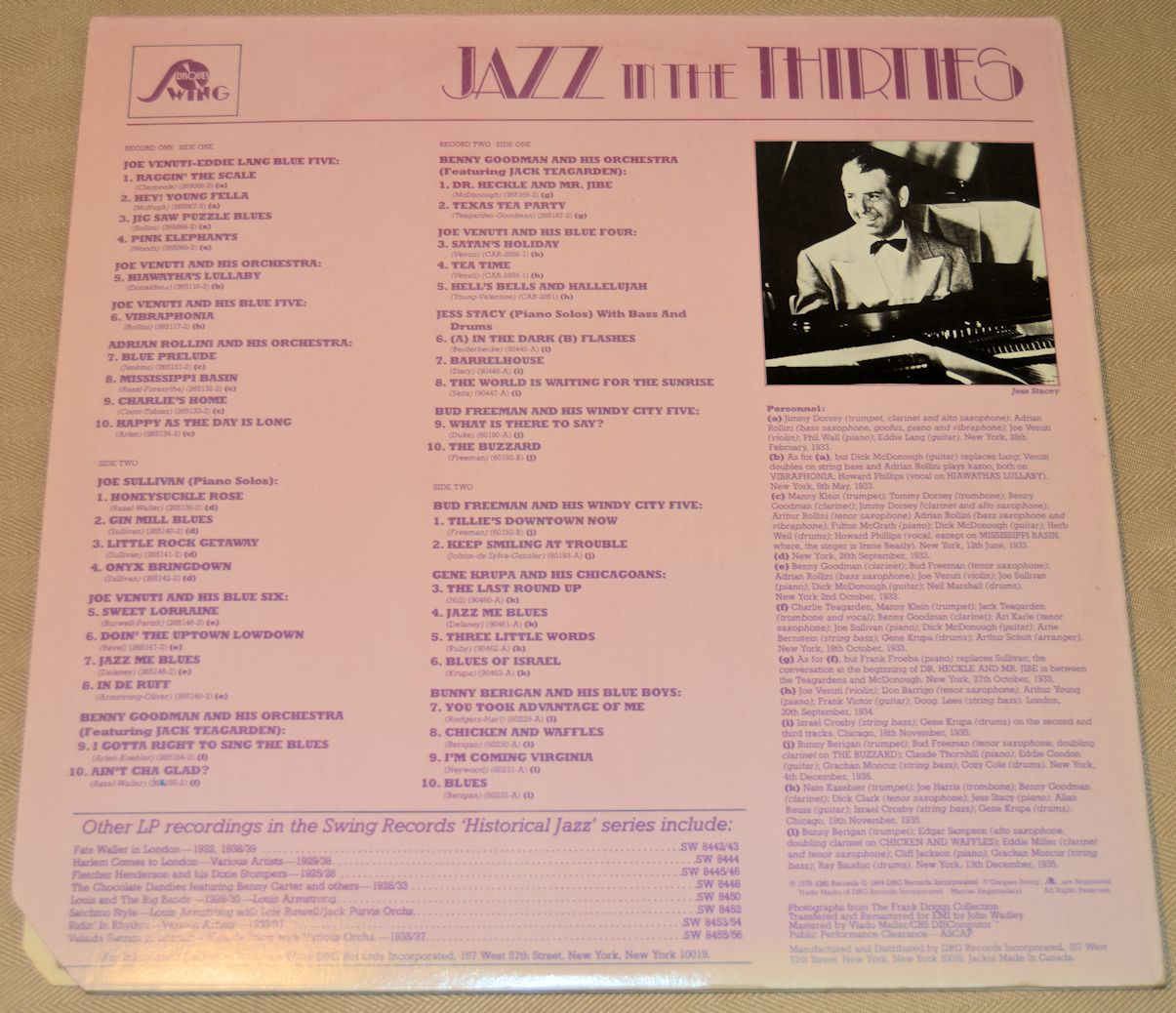 Various - Jazz In The Thirties