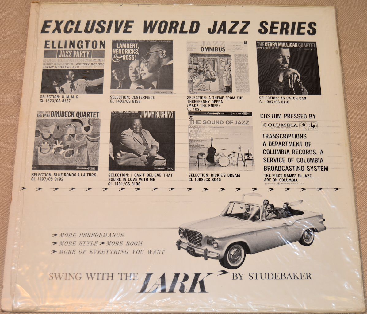 Various - Lark, Exclusive World Jazz Series