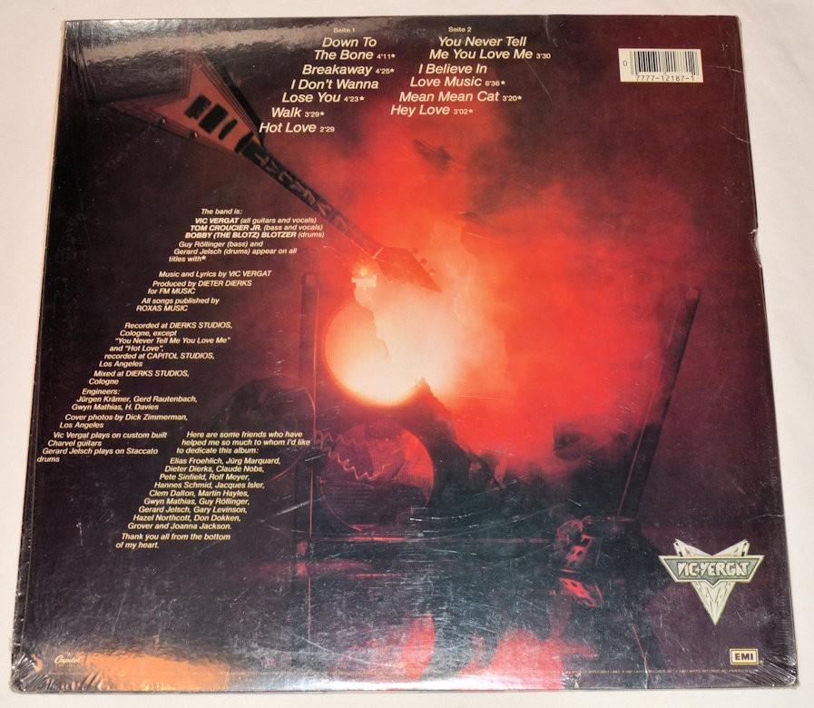 Vergat, Vic - Down To The Bone