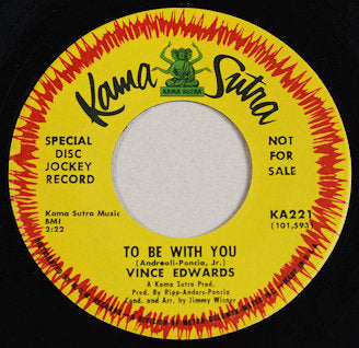 Edwards, Vince – To Be With You