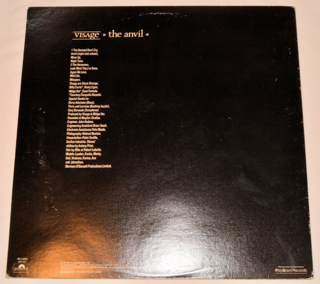 Visage - The Anvil