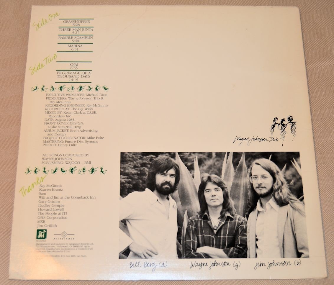 Johnson, Wayne Trio - Grasshopper