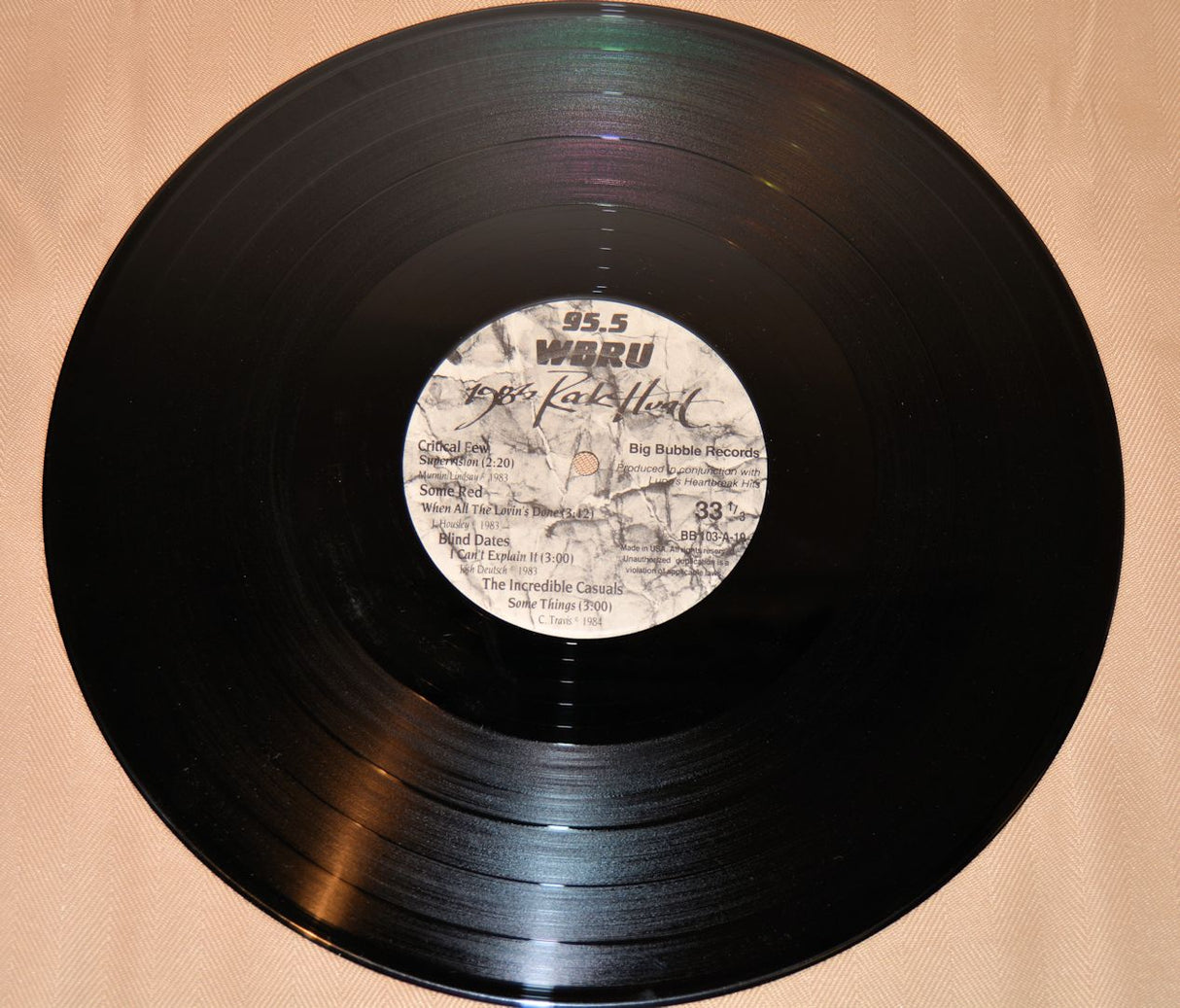 Various - WBRU 1983 Rock Hunt