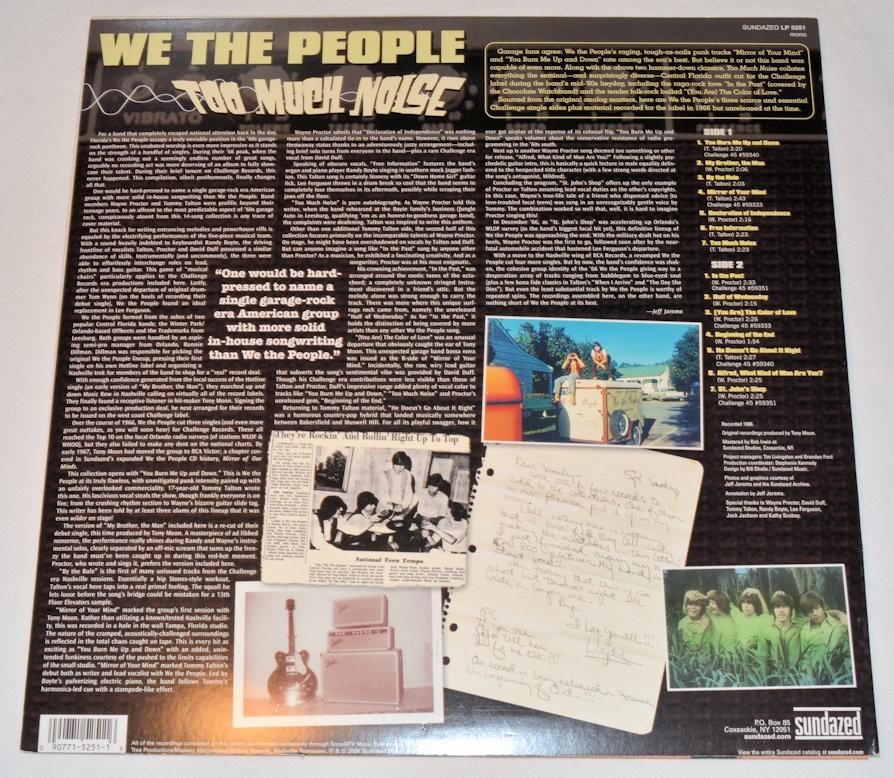 We The People - Too Much Noise