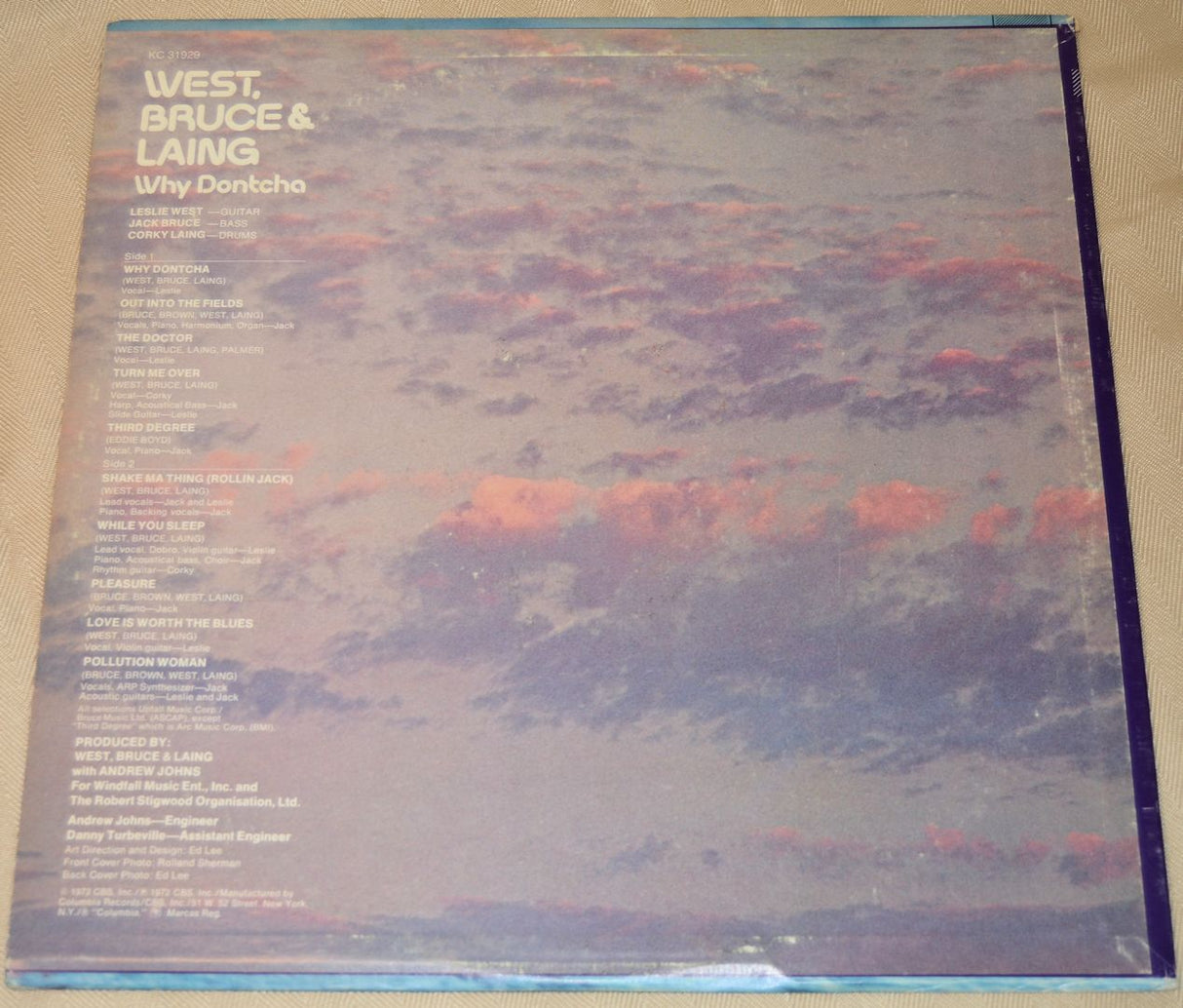 West, Bruce & Laing - Why Dontcha