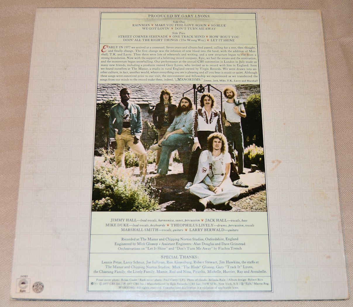 Wet Willie - Manorisms