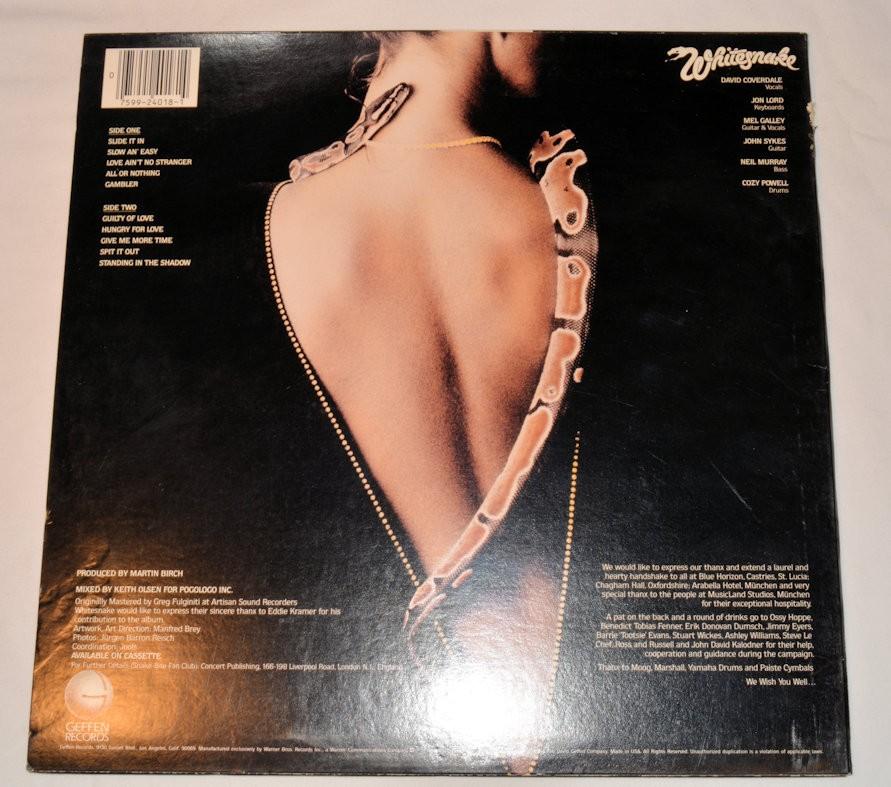 Whitesnake - Slide It In