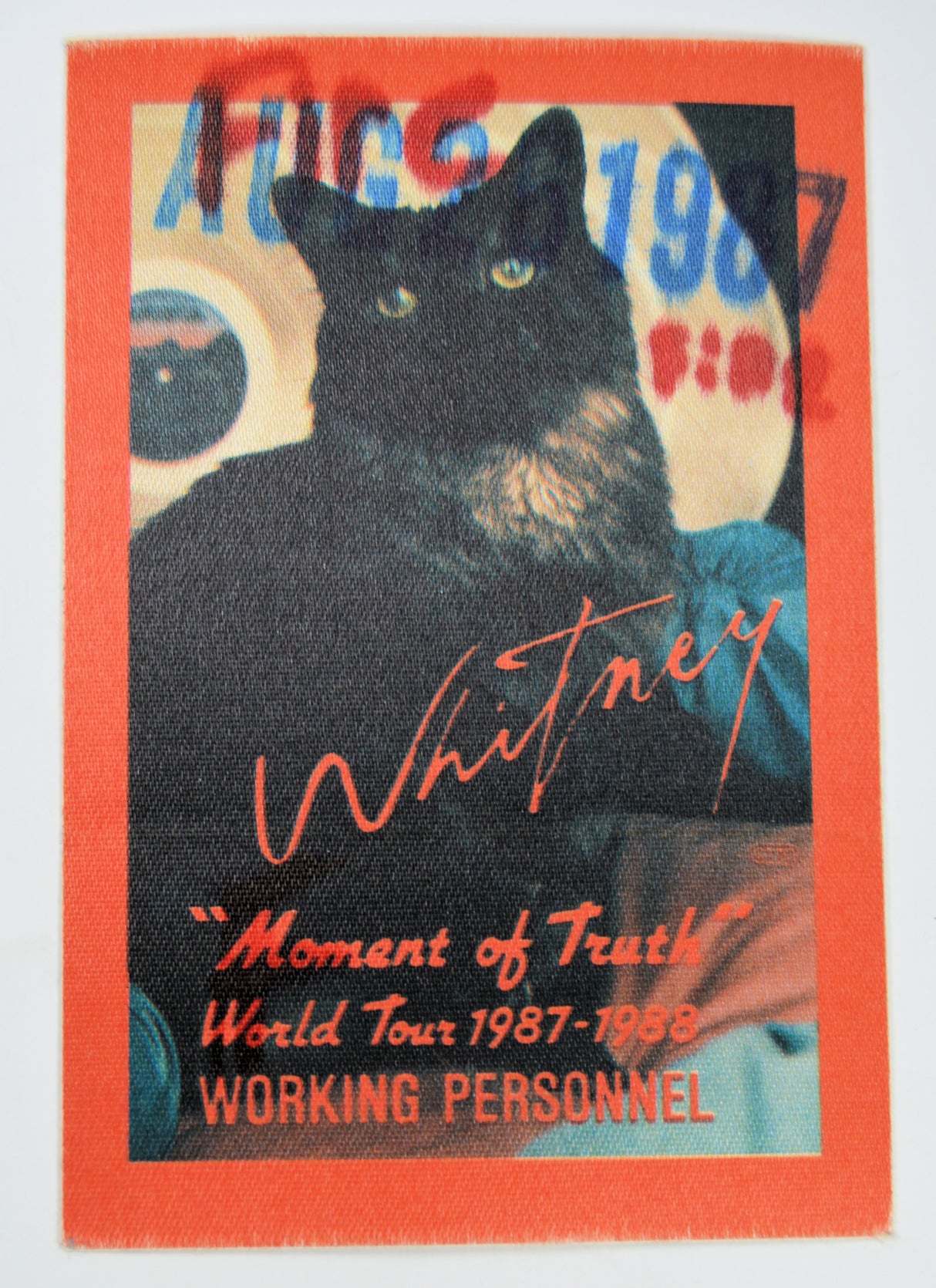 Houston, Whitney - Moment Tour Backstage Pass