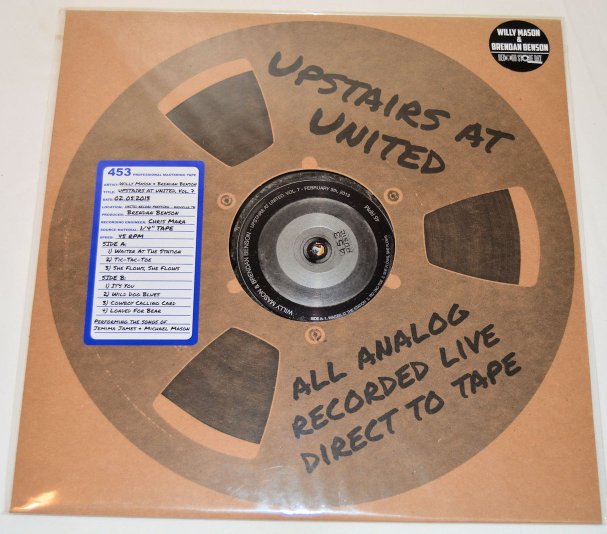 Mason, Willy/Benson, Brendon - Upstairs At United