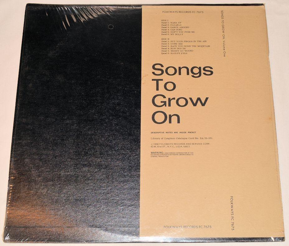 Guthrie, Woody - Songs To Grow On