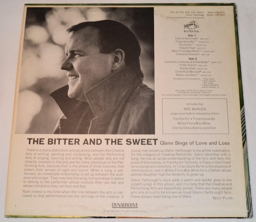Yarbrough, Glen - Bitter And Sweet