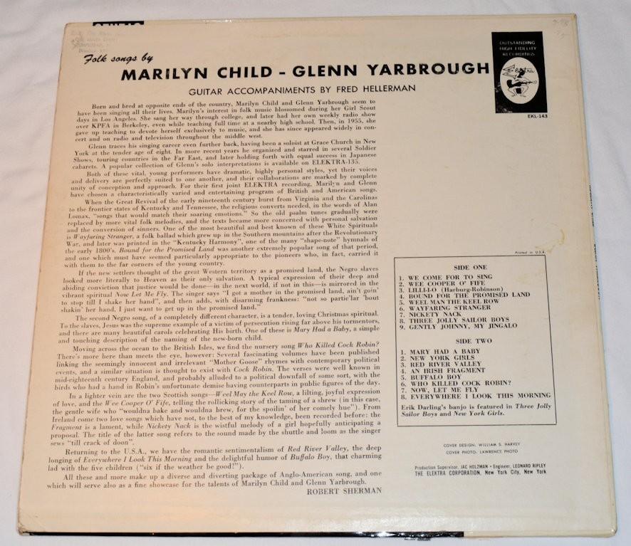 Yarbrough, Glenn - Marilyn Child