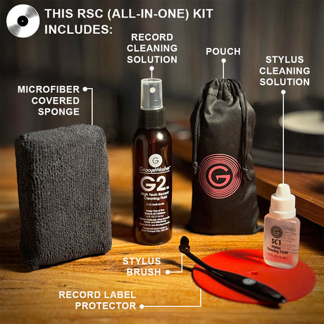 GrooveWasher - Record & Stylus Care