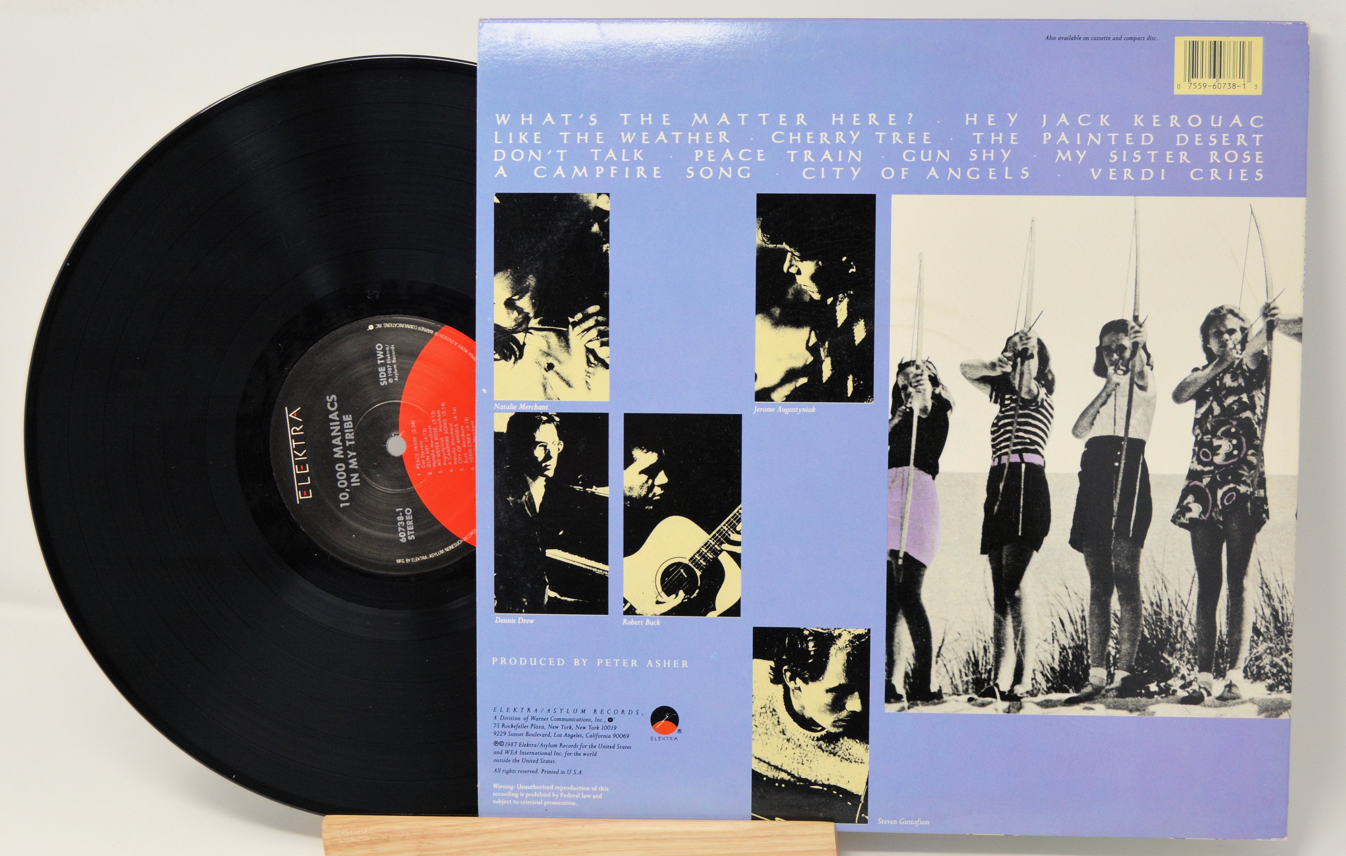 10,000 Maniacs - In My Tribe, Vinyl Record Album LP, Natalie