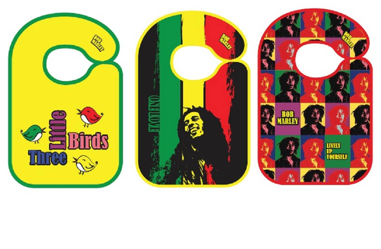 Marley, Bob Officially Licensed Super Sot Bibs 3 Pack