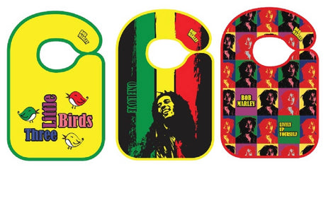 Marley, Bob Officially Licensed Super Sot Bibs 3 Pack