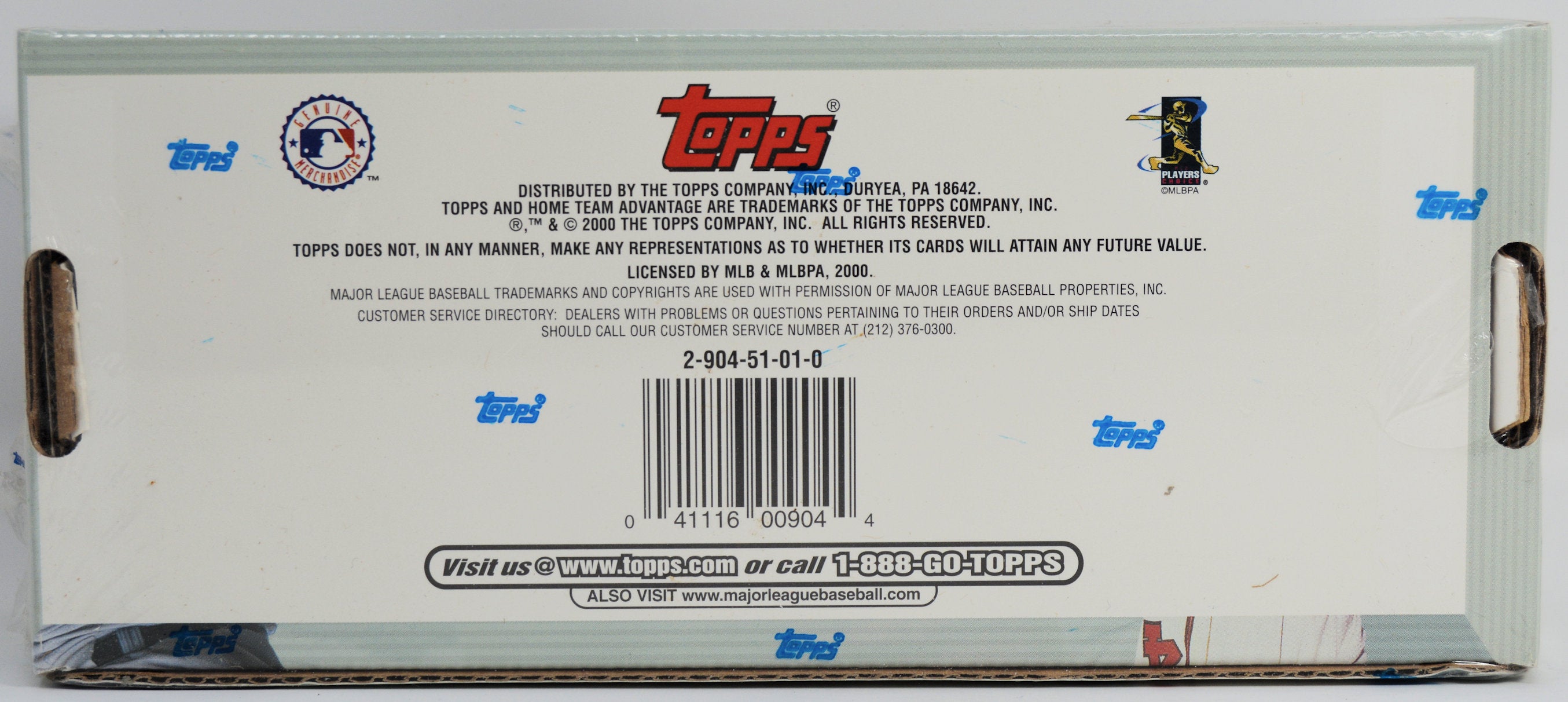 2000 Topps Complete Set - 478 Cards. SEALED, Series 1&2, Trading